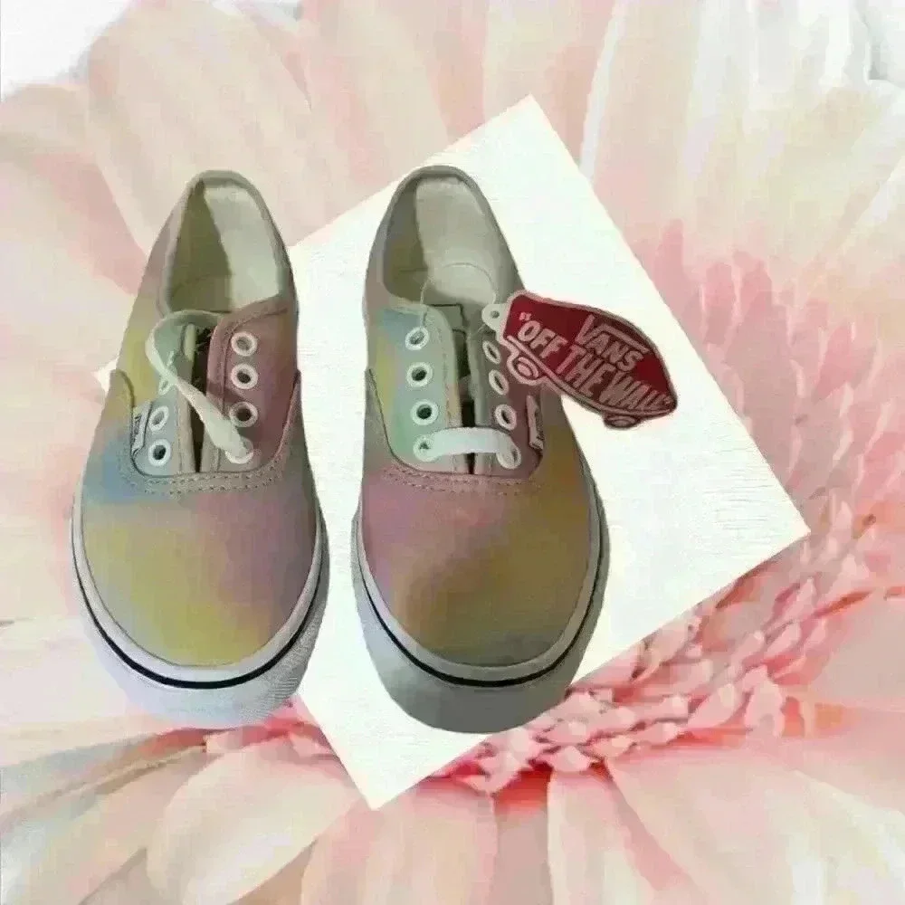 Vans Authentic Girls Sneaker Size 13.5 - Picture 3 of 9